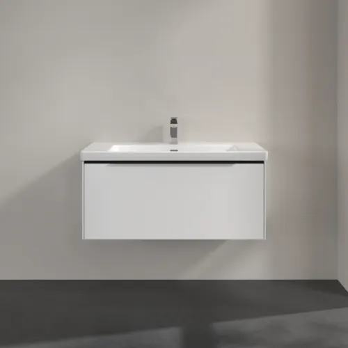 VILLEROY BOCH Subway 3.0 Vanity unit, 1 zásuvka, 973 x 429 x 478 mm, Brilliant White #C56901VE, obrázek 3