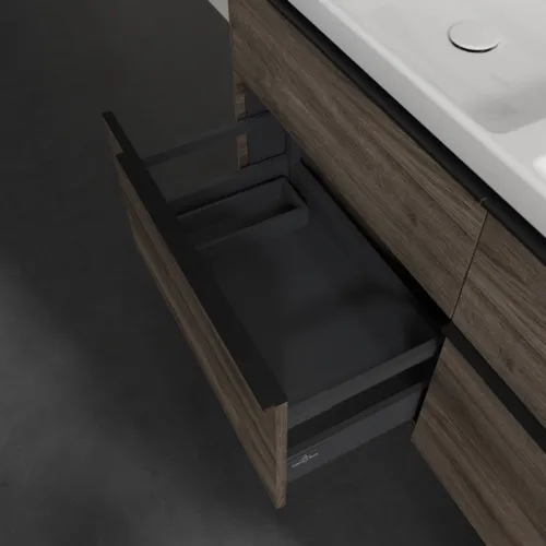 VILLEROY BOCH Subway 3.0 Vanity unit, 4 výsuvy, 1272 x 576 x 478 mm, Stone Oak #C56801RK, obrázek 6