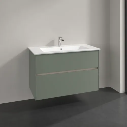 VILLEROY BOCH Toaletní skříňka Collaro, 2 výsuvy, 961 x 610 x 480 mm, jemně zelená #C14500AF, obrázek 2