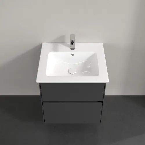 VILLEROY BOCH Toaletní skříňka Collaro, 2 výsuvy, 561 x 610 x 480 mm, grafitová barva #C14200VR, obrázek 4