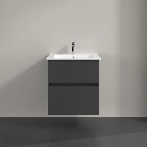 VILLEROY BOCH Toaletní skříňka Collaro, 2 výsuvy, 561 x 610 x 480 mm, grafitová barva #C14200VR, obrázek 3