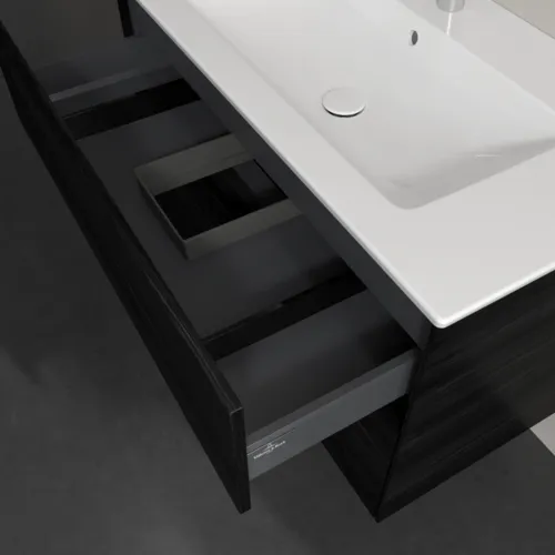 VILLEROY BOCH Toaletní skříňka Collaro, s osvětlením, 2 výsuvy, 961 x 610 x 480 mm, černý dub #C145B0AB, obrázek 8