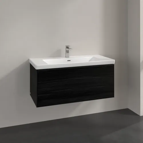 VILLEROY BOCH Subway 3.0 Vanity unit, 1 zásuvka, 973 x 429 x 478 mm, černý dub #C56901AB, obrázek 2