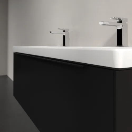 VILLEROY BOCH Subway 3.0 Vanity unit, 2 výsuvy, 1272 x 429 x 478 mm, Volcano Black #C56701VL, obrázek 5