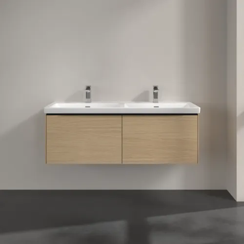 VILLEROY BOCH Vanová skříňka Subway 3.0, 2 výsuvy, 1272 x 429 x 478 mm, severský dub #C56701VJ, obrázek 3