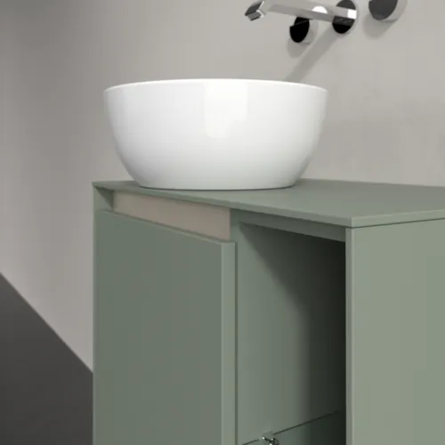 VILLEROY BOCH Toaletní skříňka Collaro, 1 dvířka, 600 x 548 x 380 mm, Soft Green / Soft Green #C15200AF, obrázek 5