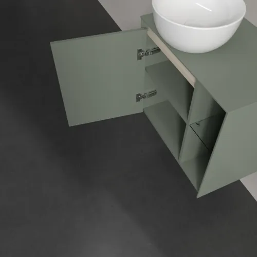 VILLEROY BOCH Toaletní skříňka Collaro, 1 dvířka, 600 x 548 x 380 mm, Soft Green / Soft Green #C15200AF, obrázek 6