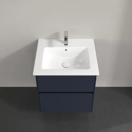 VILLEROY BOCH Umyvadlová skříňka Collaro, s osvětlením, 2 výsuvy, 561 x 610 x 480 mm, Marine Blue #C142B0VQ, obrázek 4