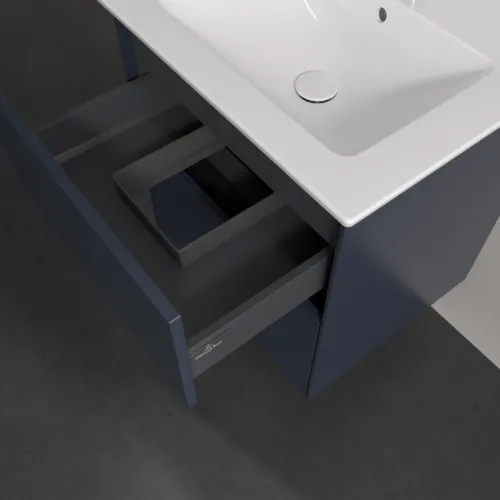 VILLEROY BOCH Umyvadlová skříňka Collaro, s osvětlením, 2 výsuvy, 561 x 610 x 480 mm, Marine Blue #C142B0VQ, obrázek 8