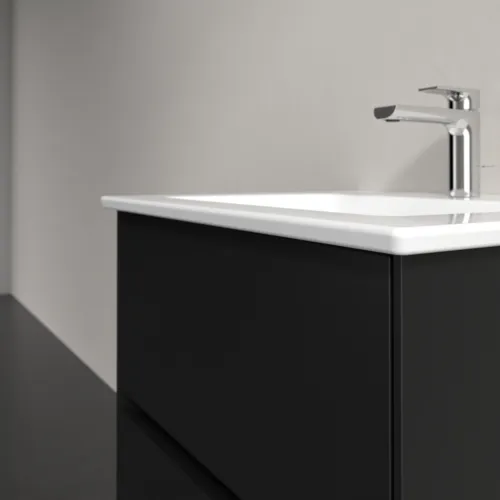 VILLEROY BOCH Toaletní skříňka Collaro, s osvětlením, 2 výsuvy, 561 x 610 x 480 mm, Volcano Black #C142B0VL, obrázek 6