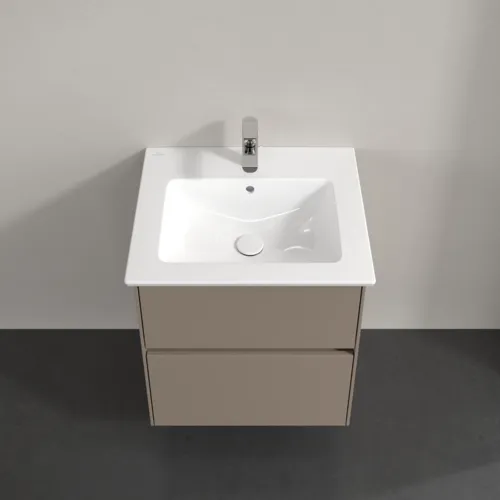 VILLEROY BOCH Toaletní skříňka Collaro, s osvětlením, 2 výsuvy, 561 x 610 x 480 mm, taupe #C142B0VM, obrázek 4