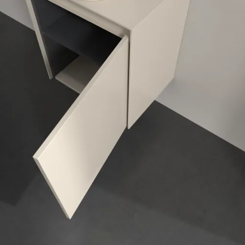 VILLEROY BOCH Toaletní skříňka Collaro, s osvětlením, 1 dvířka, 500 x 548 x 380 mm, Cashmere Grey / Cashmere Grey #C149B0VN, obrázek 8