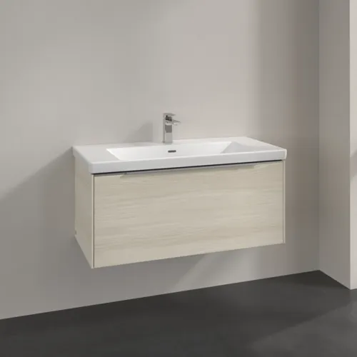 VILLEROY BOCH Subway 3.0 Vanity unit, 1 zásuvka, 973 x 429 x 478 mm, bílý dub #C56900AA, obrázek 2