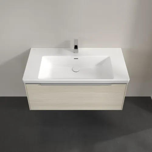 VILLEROY BOCH Subway 3.0 Vanity unit, 1 zásuvka, 973 x 429 x 478 mm, bílý dub #C56900AA, obrázek 4