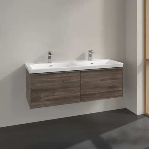 VILLEROY BOCH Subway 3.0 Vanity unit, 2 výsuvy, 1272 x 429 x 478 mm, Stone Oak #C56700RK, obrázek 2