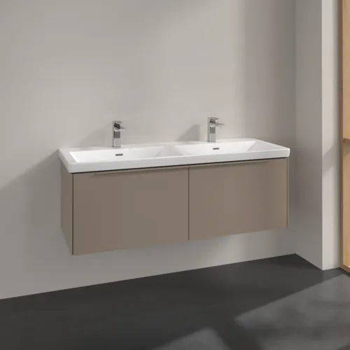 VILLEROY BOCH Subway 3.0 Vanity unit, 2 výsuvy, 1272 x 429 x 478 mm, taupe #C56702VM, obrázek 2
