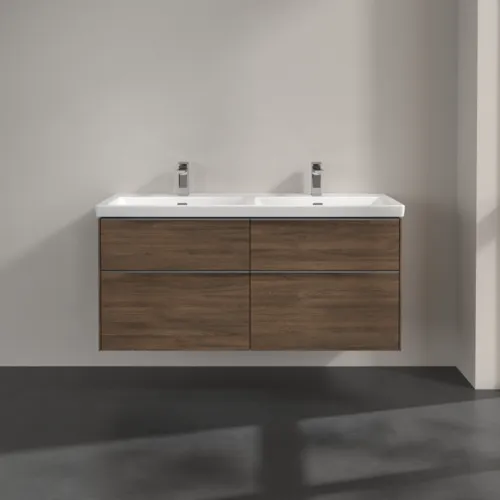 VILLEROY BOCH Vanová skříňka Subway 3.0, 4 výsuvy, 1272 x 576 x 478 mm, dub Arizona #C56800VH, obrázek 3
