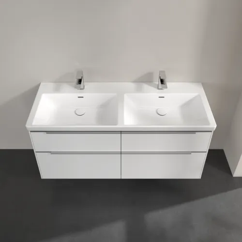 VILLEROY BOCH Subway 3.0 Vanity unit, 4 výsuvy, 1272 x 576 x 478 mm, čistě bílá #C56800VF, obrázek 4