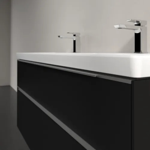 VILLEROY BOCH Subway 3.0 Vanity unit, 4 výsuvy, 1272 x 576 x 478 mm, Volcano Black #C56800VL, obrázek 5