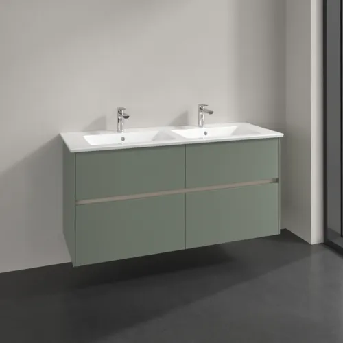 VILLEROY BOCH Toaletní skříňka Collaro, 4 výsuvy, 1261 x 610 x 480 mm, jemně zelená #C14700AF, obrázek 2