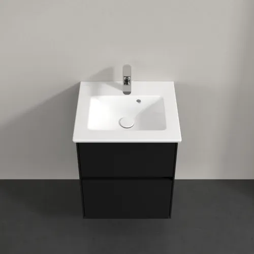 VILLEROY BOCH Toaletní skříňka Collaro, s osvětlením, 2 výsuvy, 472 x 609,5 x 404 mm, Volcano Black #C141B0VL, obrázek 4