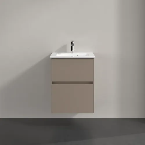 VILLEROY BOCH Toaletní skříňka Collaro, s osvětlením, 2 výsuvy, 472 x 609,5 x 404 mm, šedá (taupe) #C141B0VM, obrázek 3