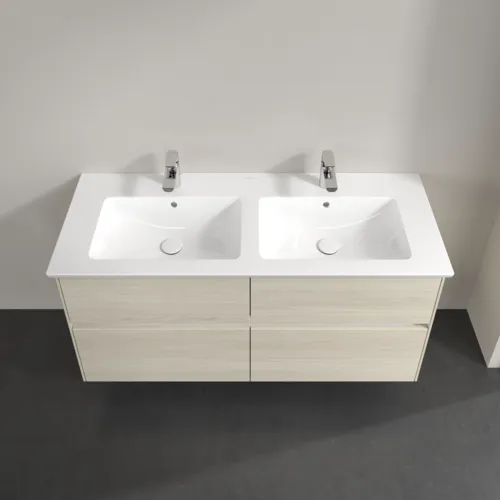 VILLEROY BOCH Toaletní skříňka Collaro, 4 výsuvy, 1261 x 610 x 480 mm, bílý dub #C14700AA, obrázek 4