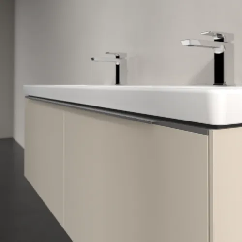 VILLEROY BOCH Subway 3.0 Vanity unit, 2 výsuvy, 1272 x 429 x 478 mm, Cashmere Grey #C56700VN, obrázek 5
