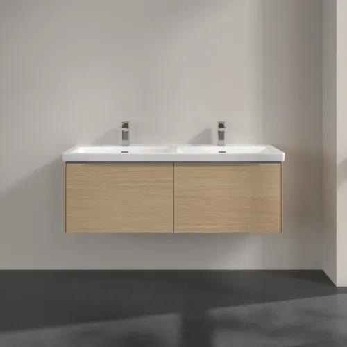 VILLEROY BOCH Vanová skříňka Subway 3.0, 2 výsuvy, 1272 x 429 x 478 mm, severský dub #C56700VJ, obrázek 3