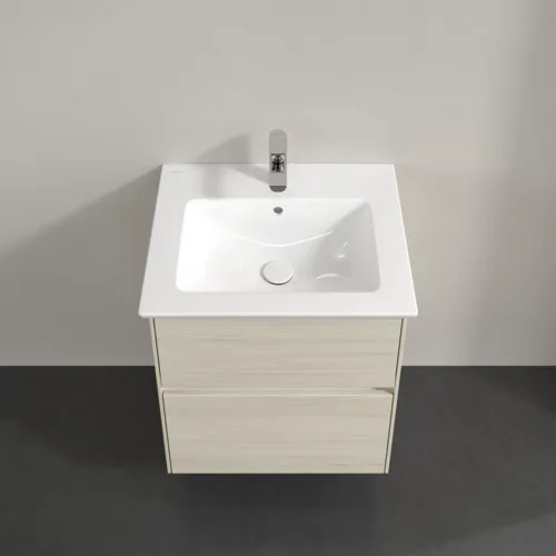 VILLEROY BOCH Toaletní skříňka Collaro, 2 výsuvy, 561 x 610 x 480 mm, bílý dub #C14200AA, obrázek 4