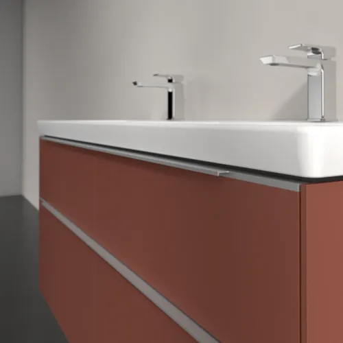 VILLEROY BOCH Subway 3.0 Vanity unit, 4 výsuvy, 1272 x 576 x 478 mm, Vínově červená #C56800AH, obrázek 5
