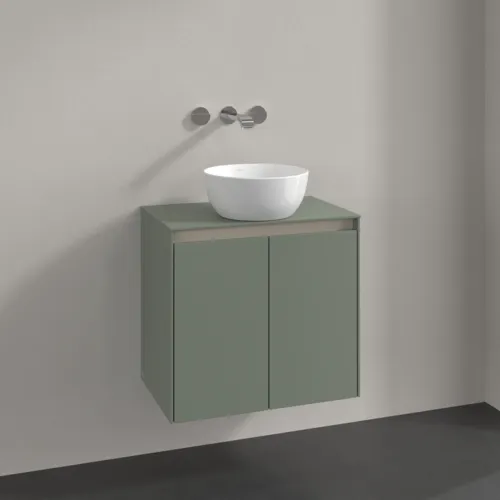 VILLEROY BOCH Toaletní skříňka Collaro, 2 dvířka, 600 x 548 x 380 mm, Soft Green / Soft Green #C15000AF, obrázek 2