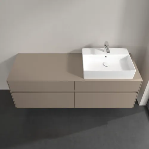 VILLEROY BOCH Toaletní skříňka Collaro, s osvětlením, 4 výsuvy, 1600 x 548 x 500 mm, taupe / taupe #C136B0VM, obrázek 4