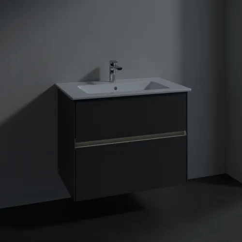 VILLEROY BOCH Toaletní skříňka Collaro, s osvětlením, 2 výsuvy, 761 x 610 x 480 mm, grafitová barva #C144B0VR, obrázek 5