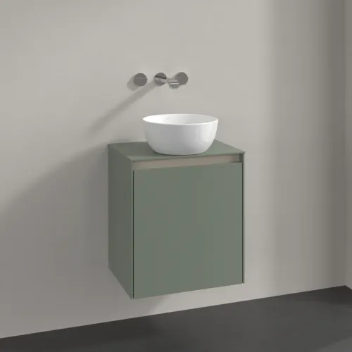 VILLEROY BOCH Toaletní skříňka Collaro, 1 dvířka, 500 x 548 x 380 mm, Soft Green / Soft Green #C14900AF, obrázek 2