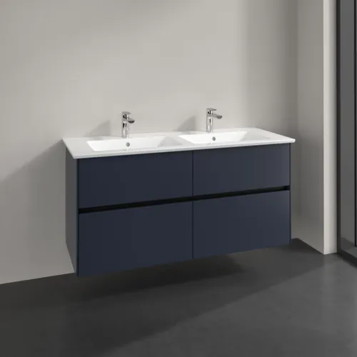 VILLEROY BOCH Toaletní skříňka Collaro, 4 zásuvky, 1261 x 610 x 480 mm, Marine Blue #C14700VQ, obrázek 2