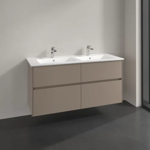 VILLEROY BOCH Toaletní skříňka Collaro, 4 výsuvy, 1261 x 610 x 480 mm, taupe #C14700VM, obrázek 2