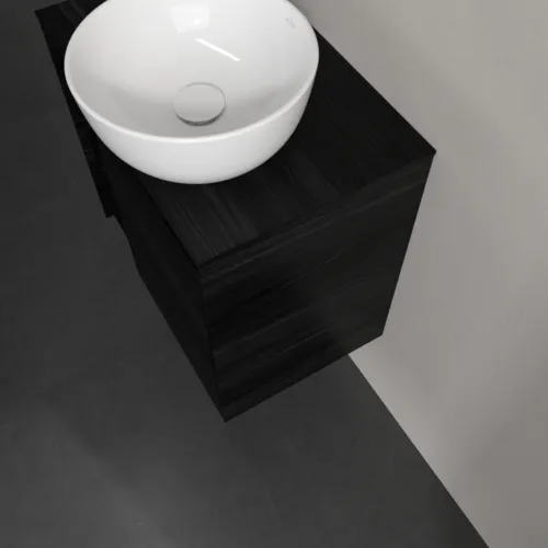 VILLEROY BOCH Toaletní skříňka Collaro, 1 dvířka, 600 x 548 x 380 mm, černý dub / černý dub #C15100AB, obrázek 6