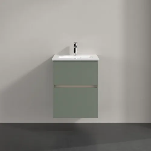 VILLEROY BOCH Toaletní skříňka Collaro, 2 výsuvy, 472 x 609,5 x 404 mm, jemně zelená #C14100AF, obrázek 3