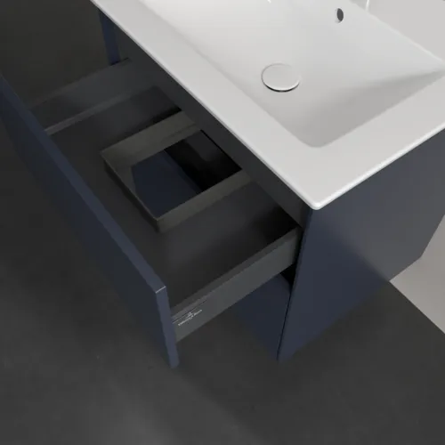 VILLEROY BOCH Umyvadlová skříňka Collaro, s osvětlením, 2 výsuvy, 611 x 610 x 480 mm, Marine Blue #C143B0VQ, obrázek 8