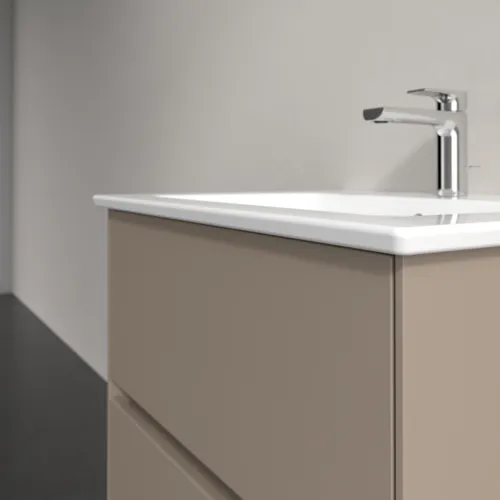 VILLEROY BOCH Umyvadlová skříňka Collaro, s osvětlením, 2 výsuvy, 611 x 610 x 480 mm, šedá (taupe) #C143B0VM, obrázek 6