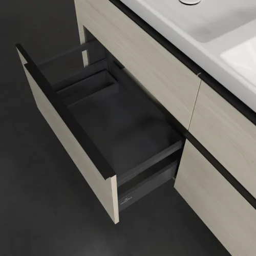 VILLEROY BOCH Subway 3.0 Vanity unit, 4 výsuvy, 1272 x 576 x 478 mm, bílý dub #C56801AA, obrázek 6