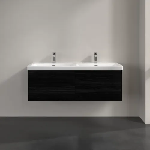 VILLEROY BOCH Subway 3.0 Vanity unit, 2 výsuvy, 1272 x 429 x 478 mm, černý dub #C56701AB, obrázek 3