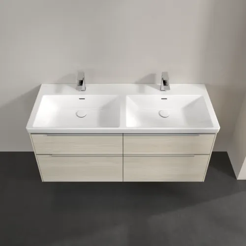 VILLEROY BOCH Subway 3.0 Vanity unit, 4 výsuvy, 1272 x 576 x 478 mm, bílý dub #C56800AA, obrázek 4
