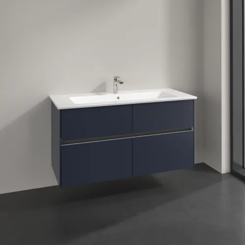 VILLEROY BOCH Umyvadlová skříňka Collaro, s osvětlením, 4 výsuvy, 1161 x 610 x 480 mm, Marine Blue #C146B0VQ, obrázek 2