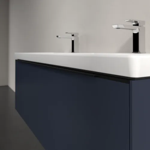 VILLEROY BOCH Subway 3.0 Vanity unit, s osvětlením, 2 výsuvy, 1272 x 429 x 478 mm, Marine Blue #C567L1VQ, obrázek 6