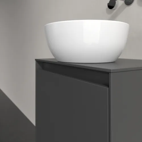 VILLEROY BOCH Toaletní skříňka Collaro, 1 dvířka, 500 x 548 x 380 mm, Grafit / Grafit #C14800VR, obrázek 5