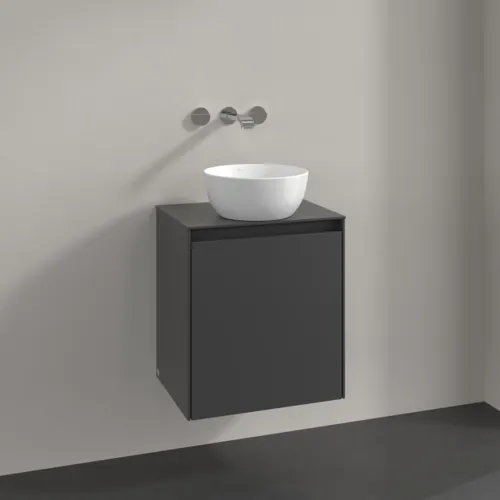 VILLEROY BOCH Toaletní skříňka Collaro, 1 dvířka, 500 x 548 x 380 mm, Grafit / Grafit #C14800VR, obrázek 2