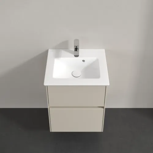VILLEROY BOCH Toaletní skříňka Collaro, 2 výsuvy, 472 x 609,5 x 404 mm, Cashmere Grey #C14100VN, obrázek 4