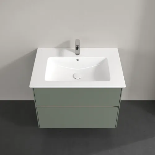VILLEROY BOCH Toaletní skříňka Collaro, 2 výsuvy, 761 x 610 x 480 mm, jemně zelená #C14400AF, obrázek 4